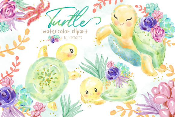Download Turtle Watercolor Clipart - Premium Resources